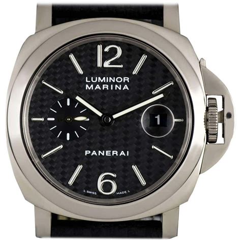 panerai carbon fiber dial|Panerai Carbon Watches .